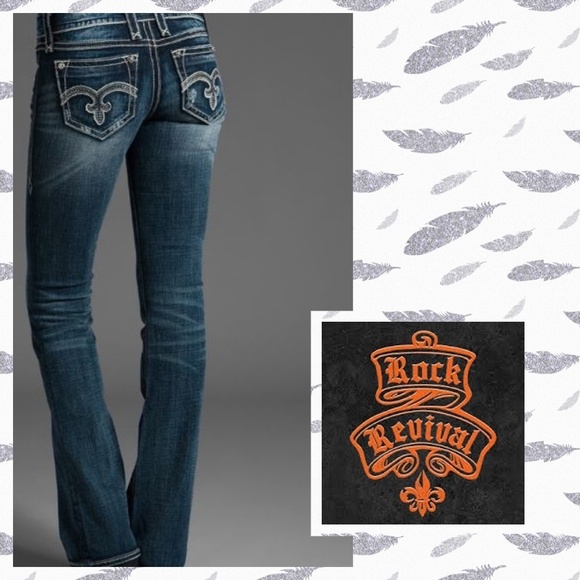 Rock Revival Denim - PERFECT😎💋ROCK REVIVAL BOOT SZ 26.  34" INSEAM
